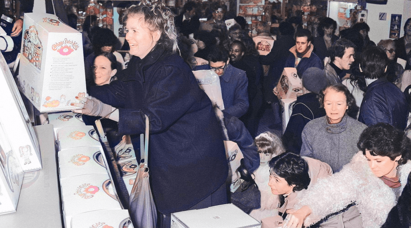 That time Appalachian crafts caused Black Friday riots. How Cabbage Patch Kids went from cute to crazy.