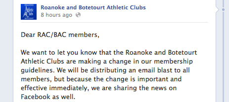 We Won! Carilion Changes Family Policy