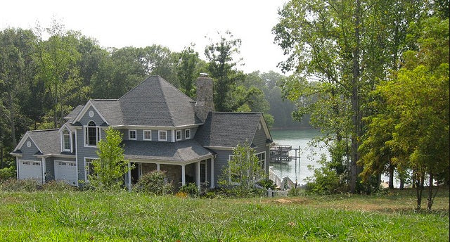 Water's Weight at a Mountain Lake