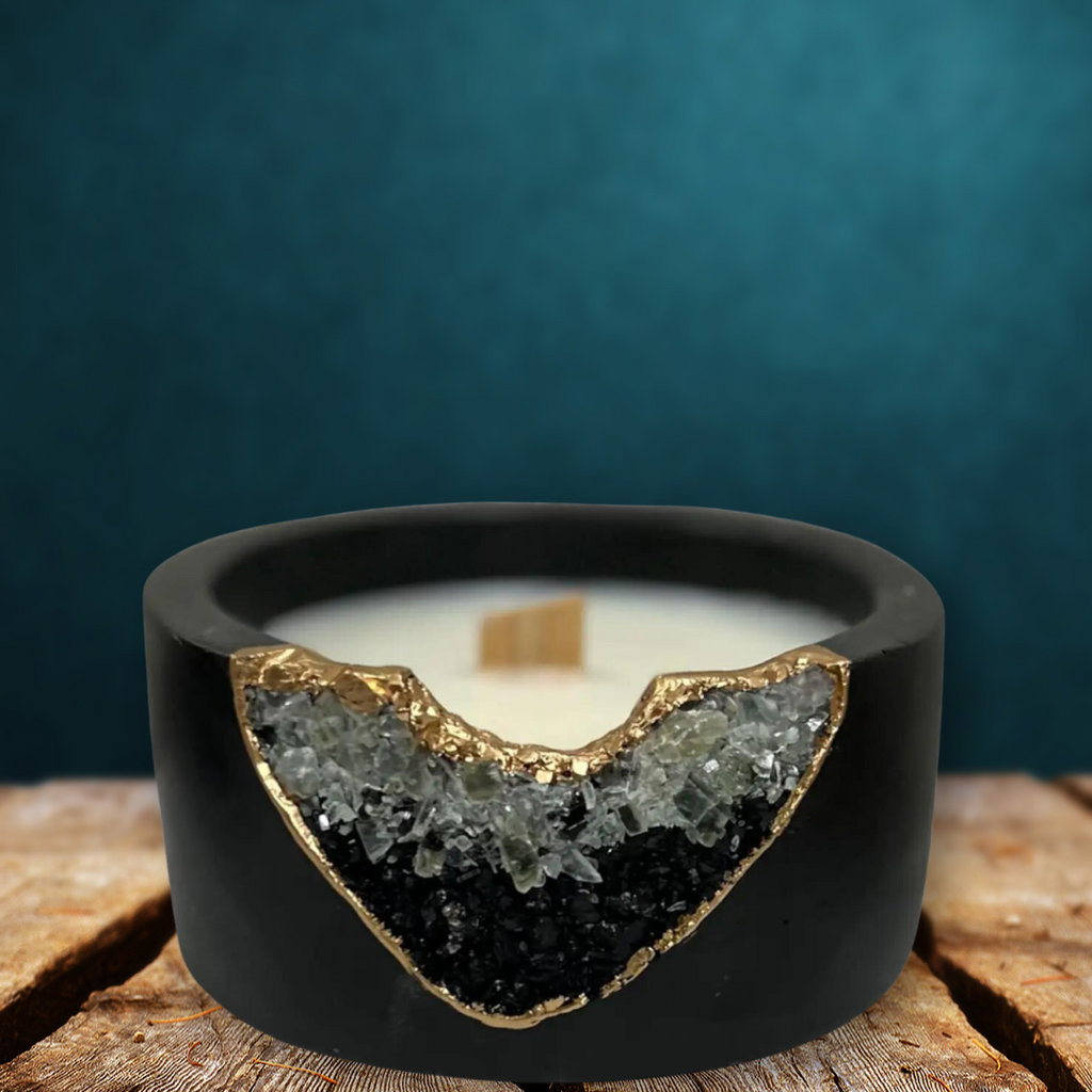 The Geode Candle