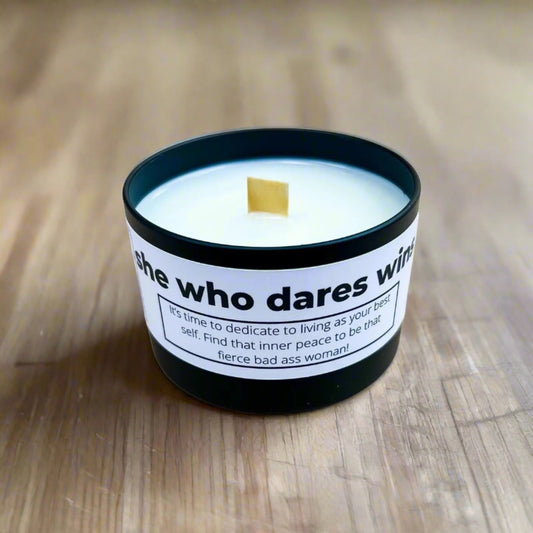 She Who Dares Candle image