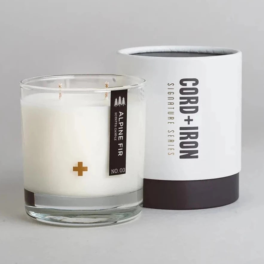 Cord &amp; Iron Signature Soy Candles