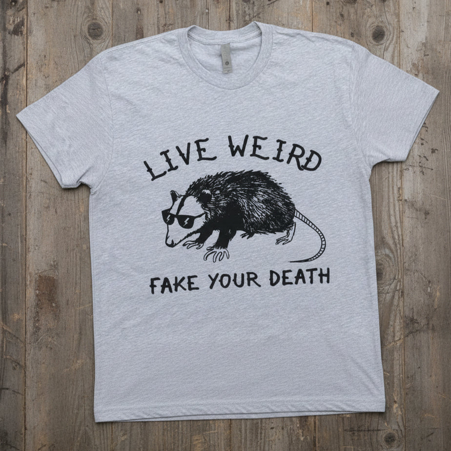 Live Weird Possum T-shirt