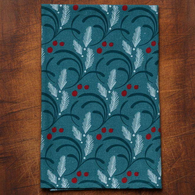 Berry Frost Tea Towel