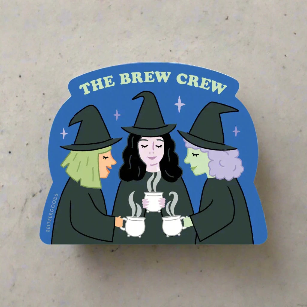 Witch Brew Crew Sticker