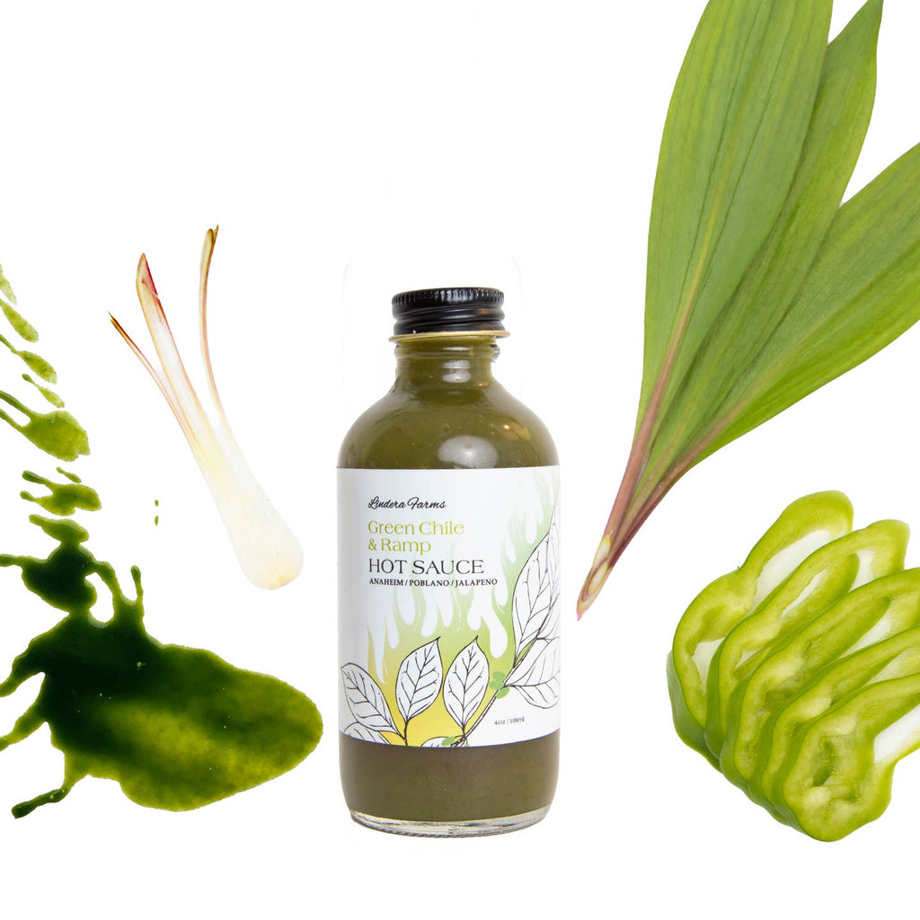 Ramp and Green Chile Hot Sauce