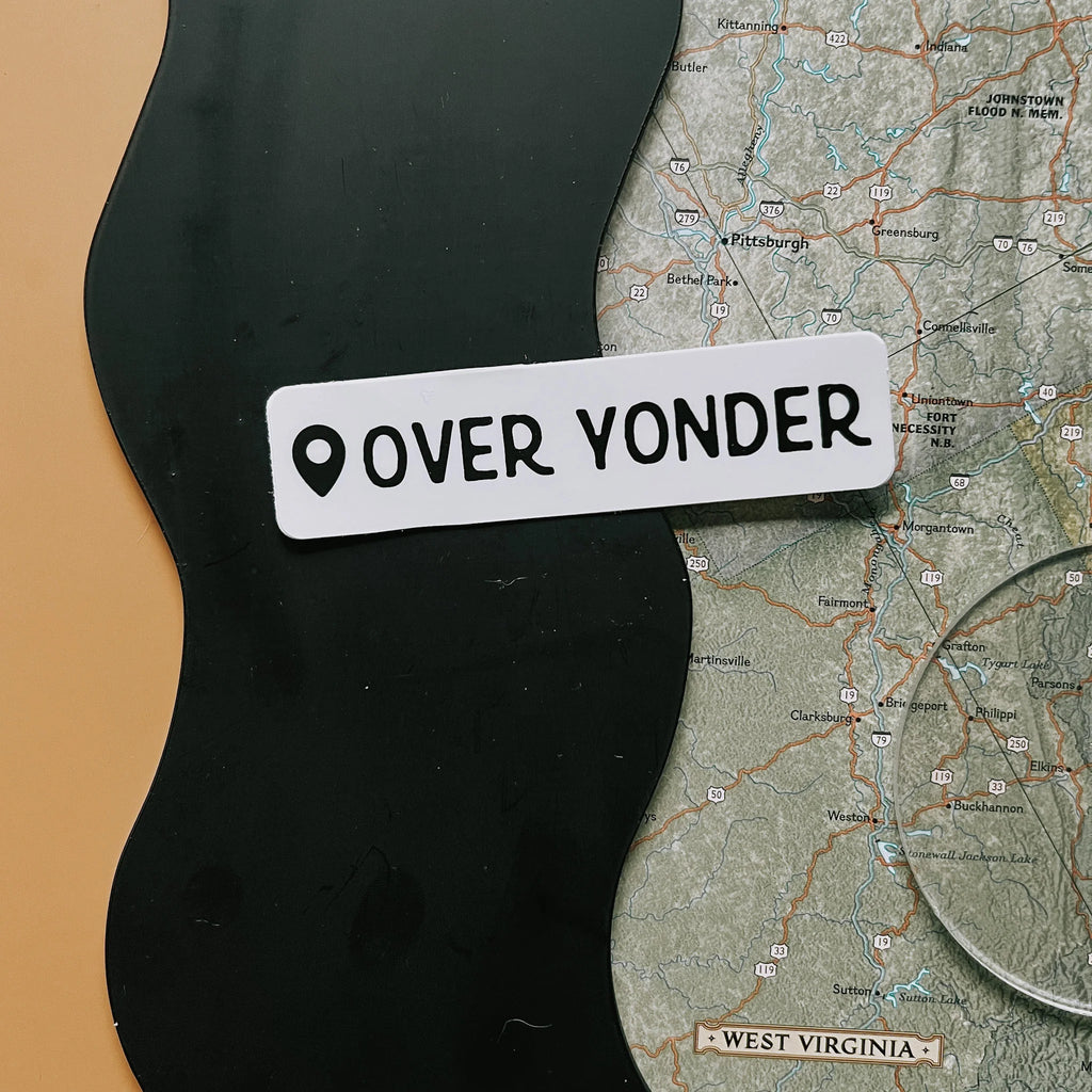 Over Yonder Sticker