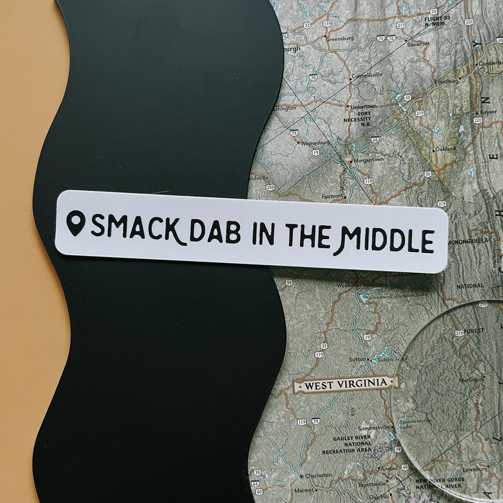Smack Dab Sticker