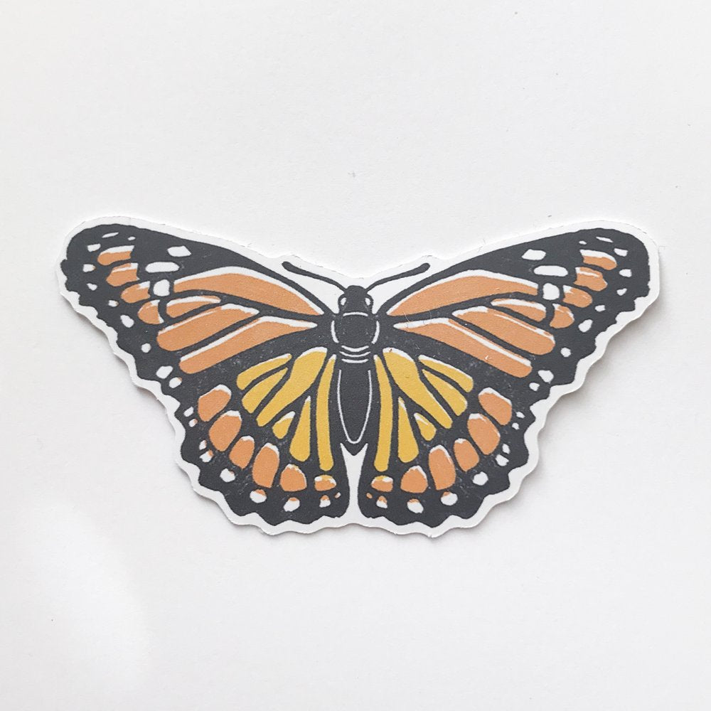 Monarch Butterfly Sticker
