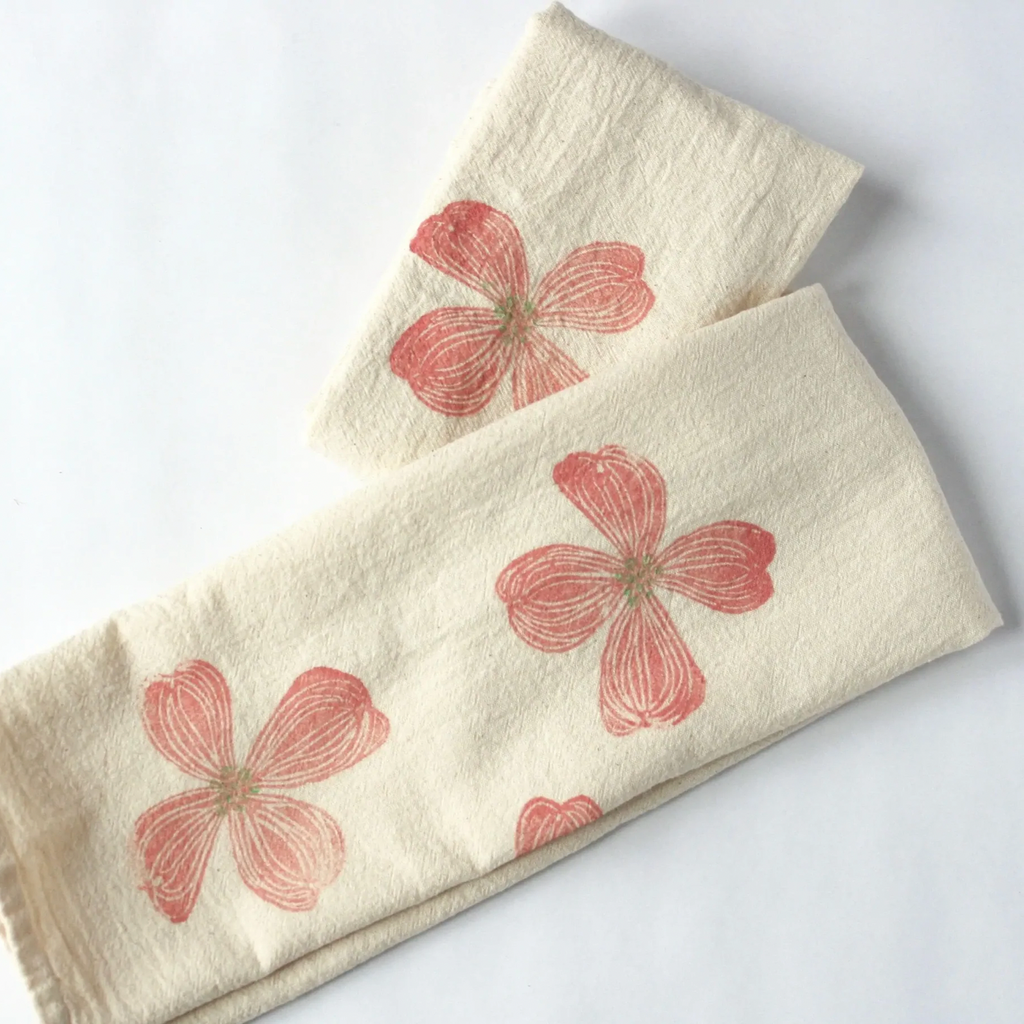 Dogwood Tea Towel
