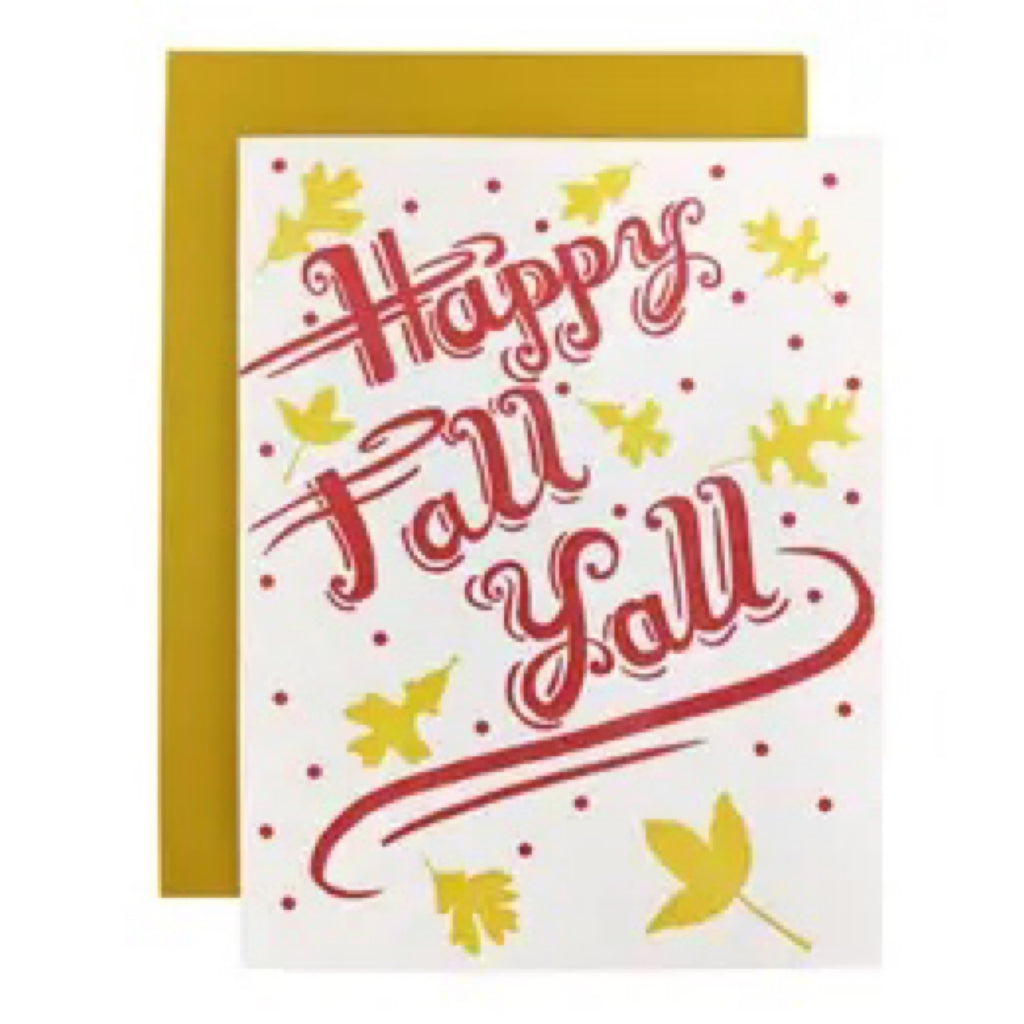 Happy Fall Y’all Card