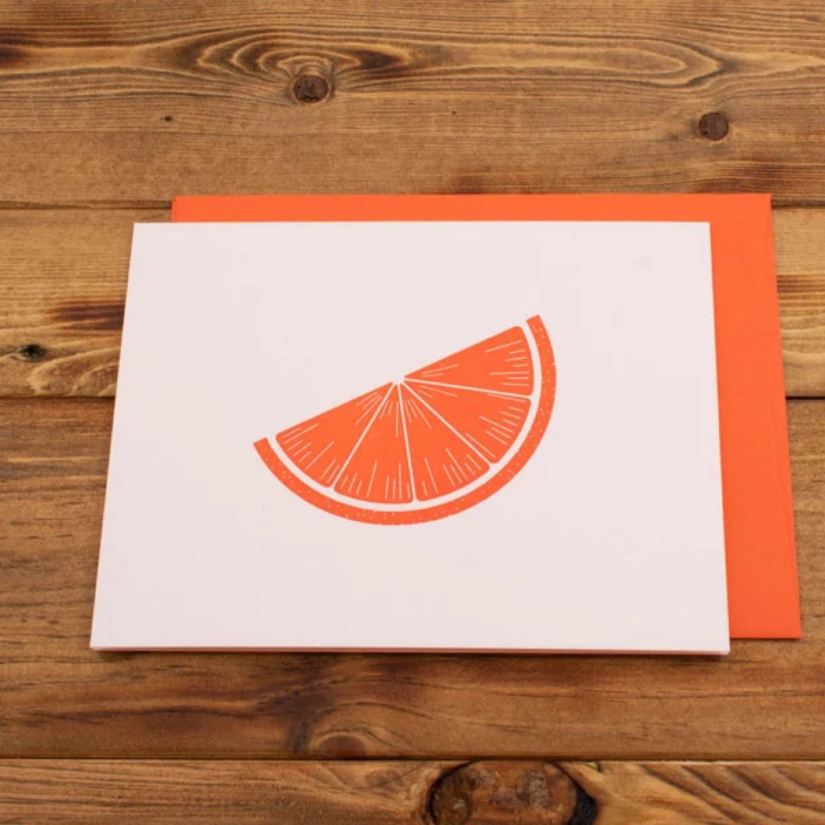 Orange Slice Card