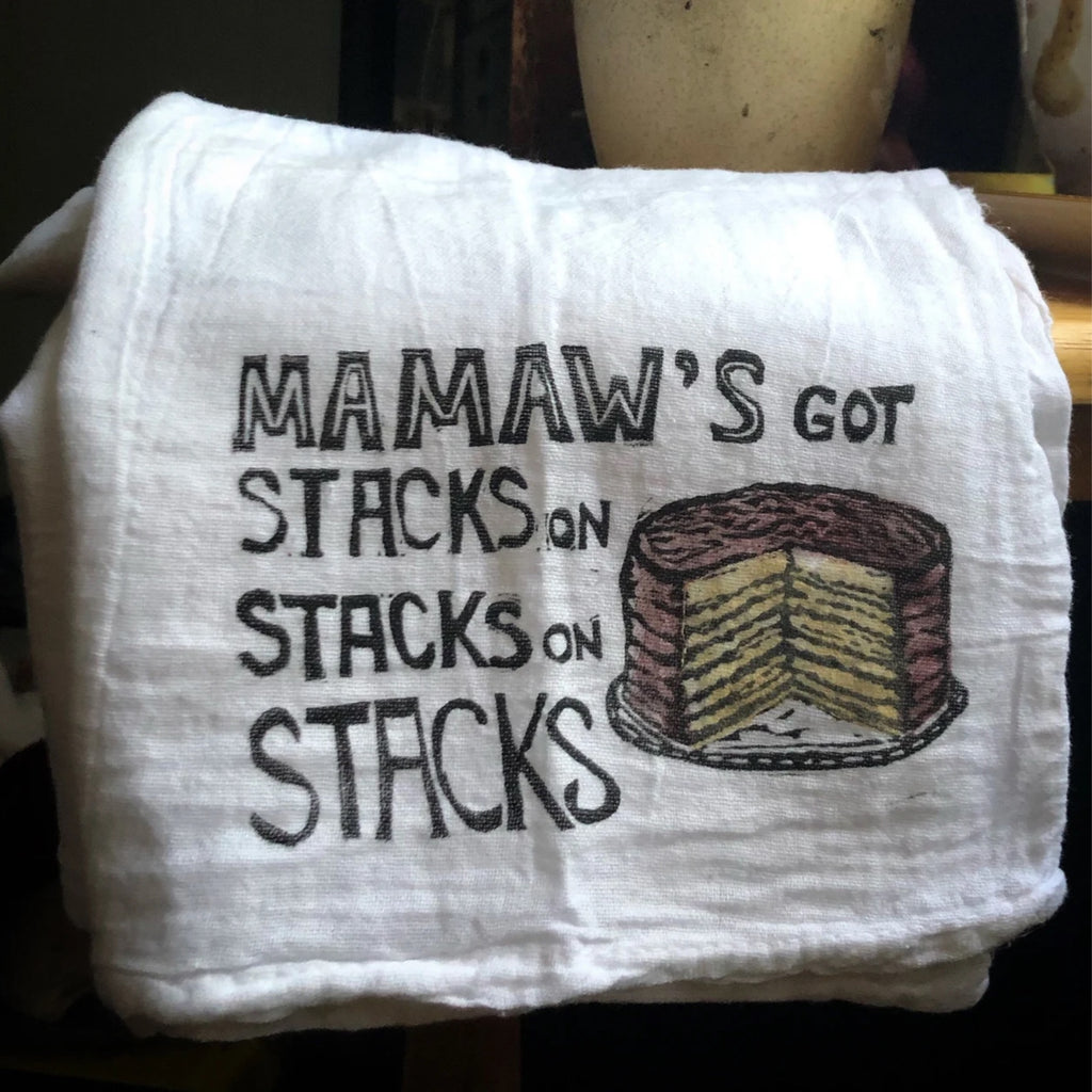 Apple Stack Cake Tea Towel