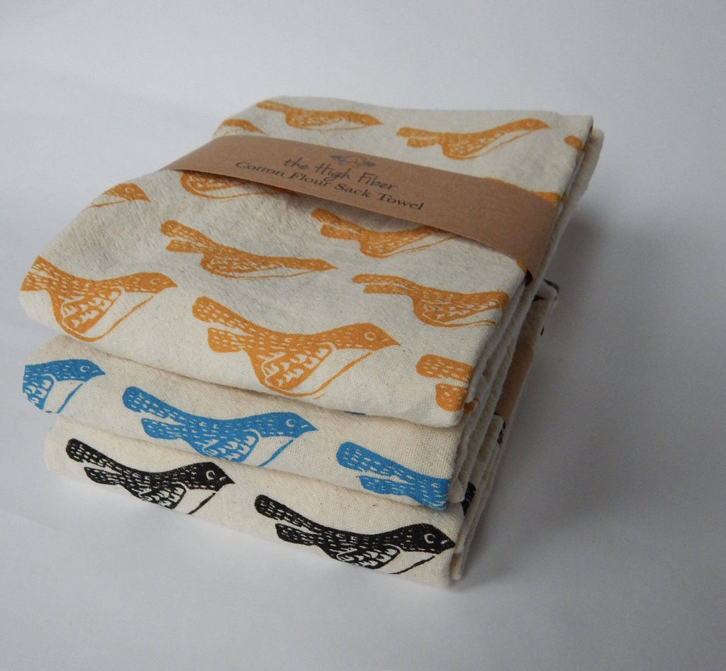 Birds Tea Towel