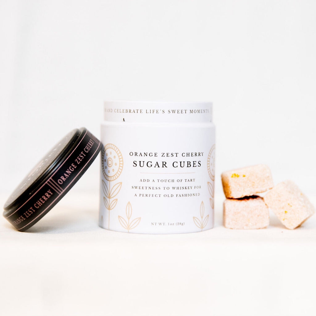Orange-Cherry Sugar Cubes for Whiskey
