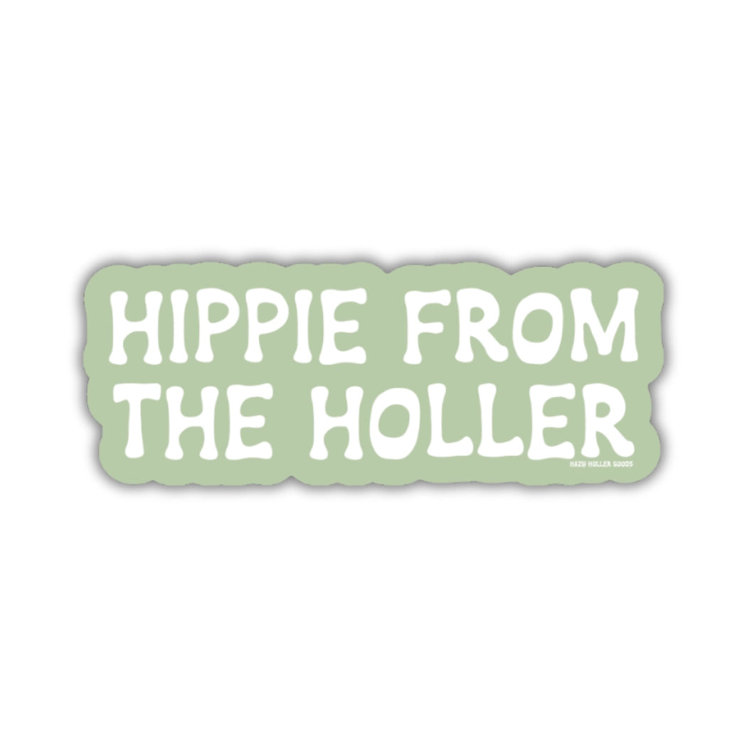 Hippie from the Holler Sticker