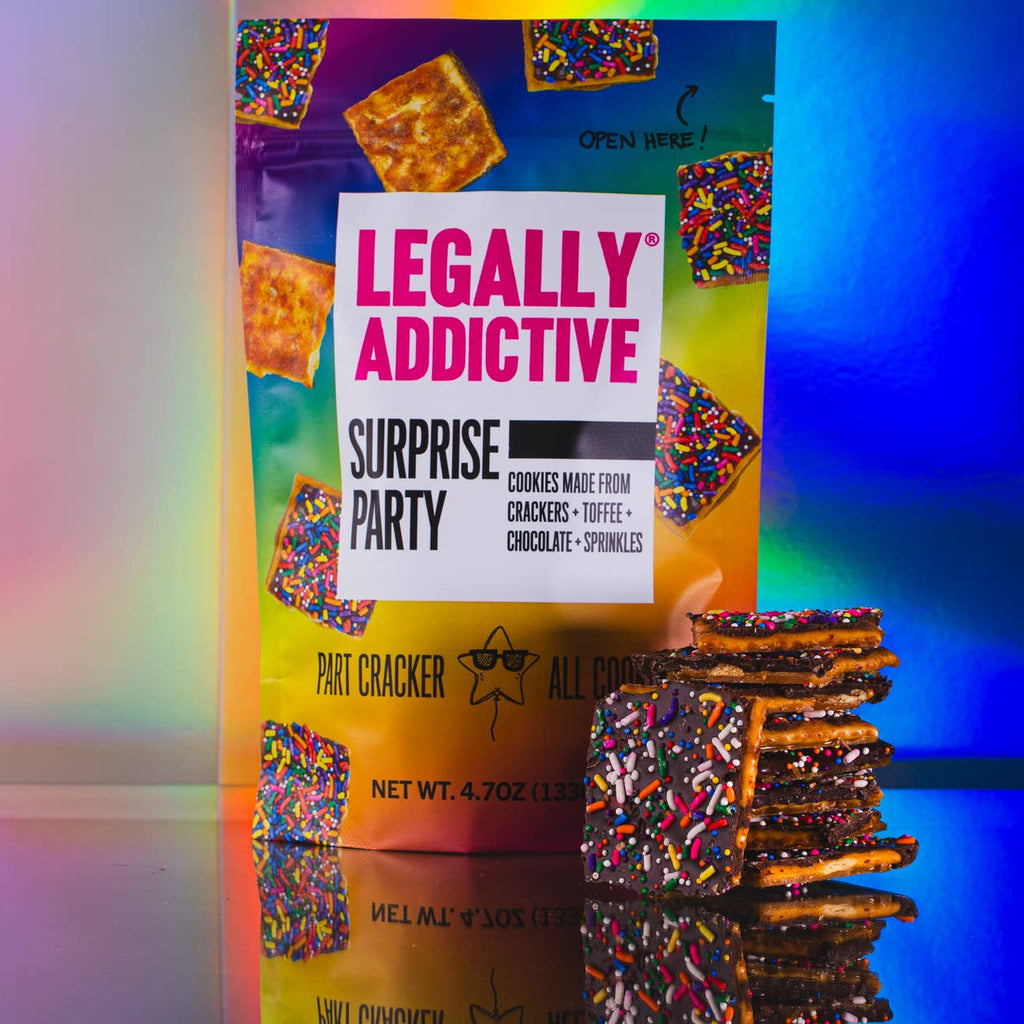 Legally Addictive Surprise Party Cookie