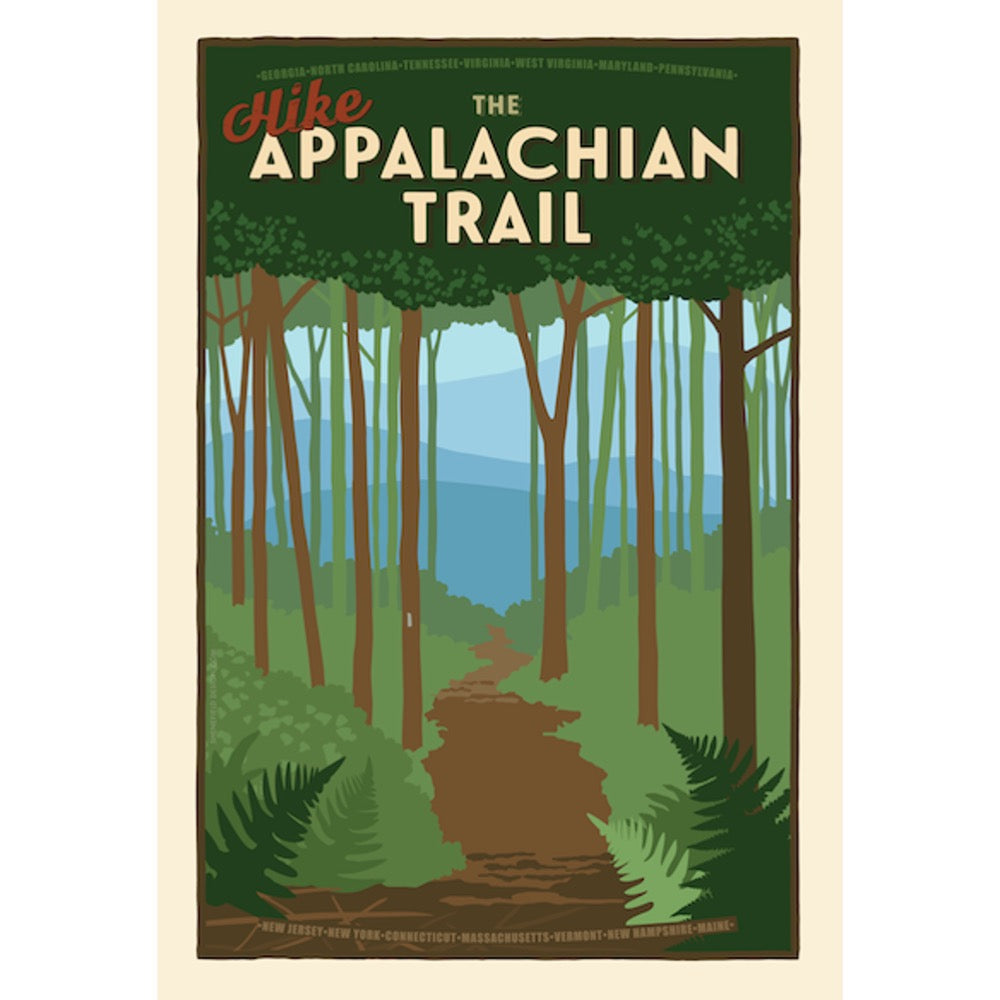 Hike The Appalachian Trail Print
