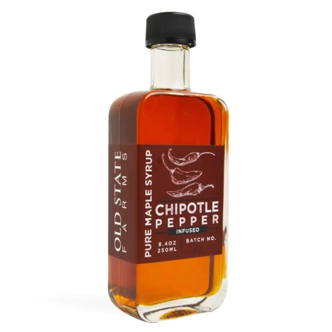 Chipotle Pepper Infused Maple Syrup