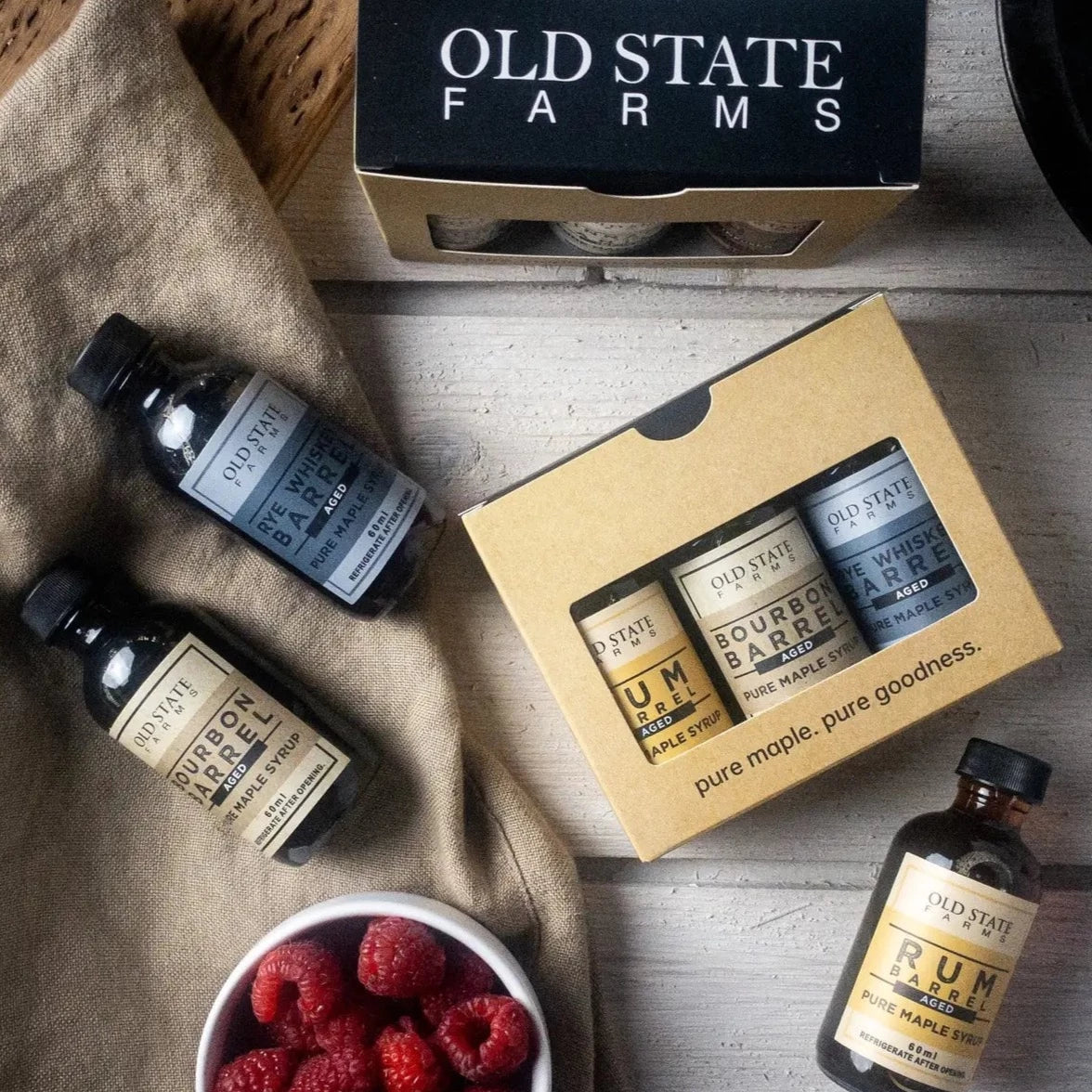 Barrel Aged Maple Syrup Gift Set
