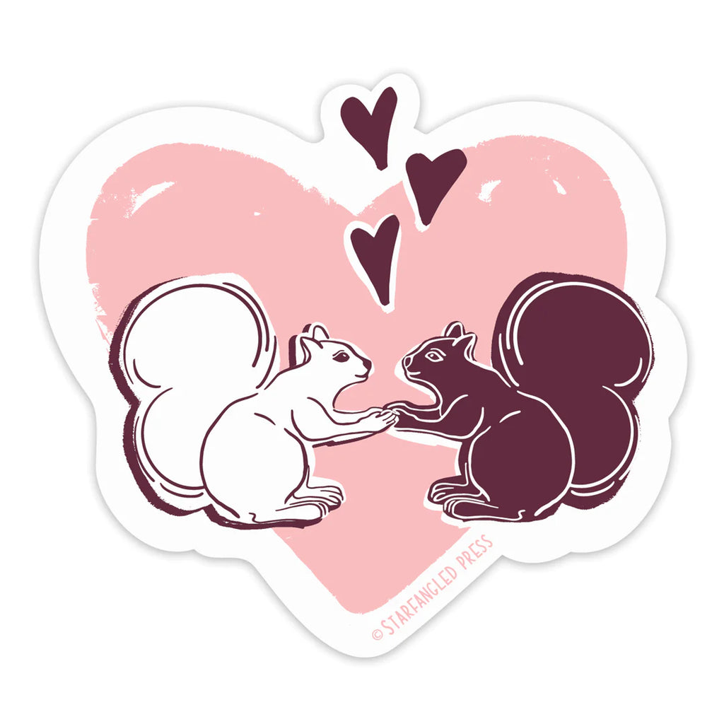 Squirrel Love Sticker