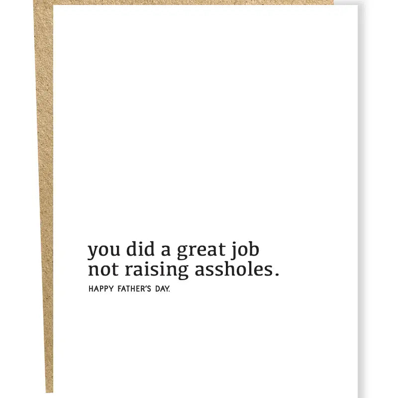 Great Job Father’s Day Card