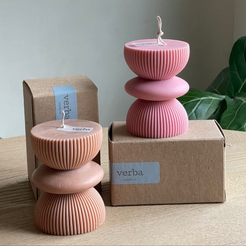 Wide Pillar Candle