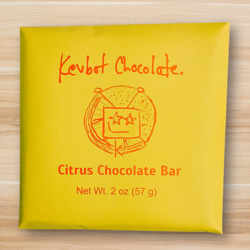 Citrus Dark Chocolate Bar