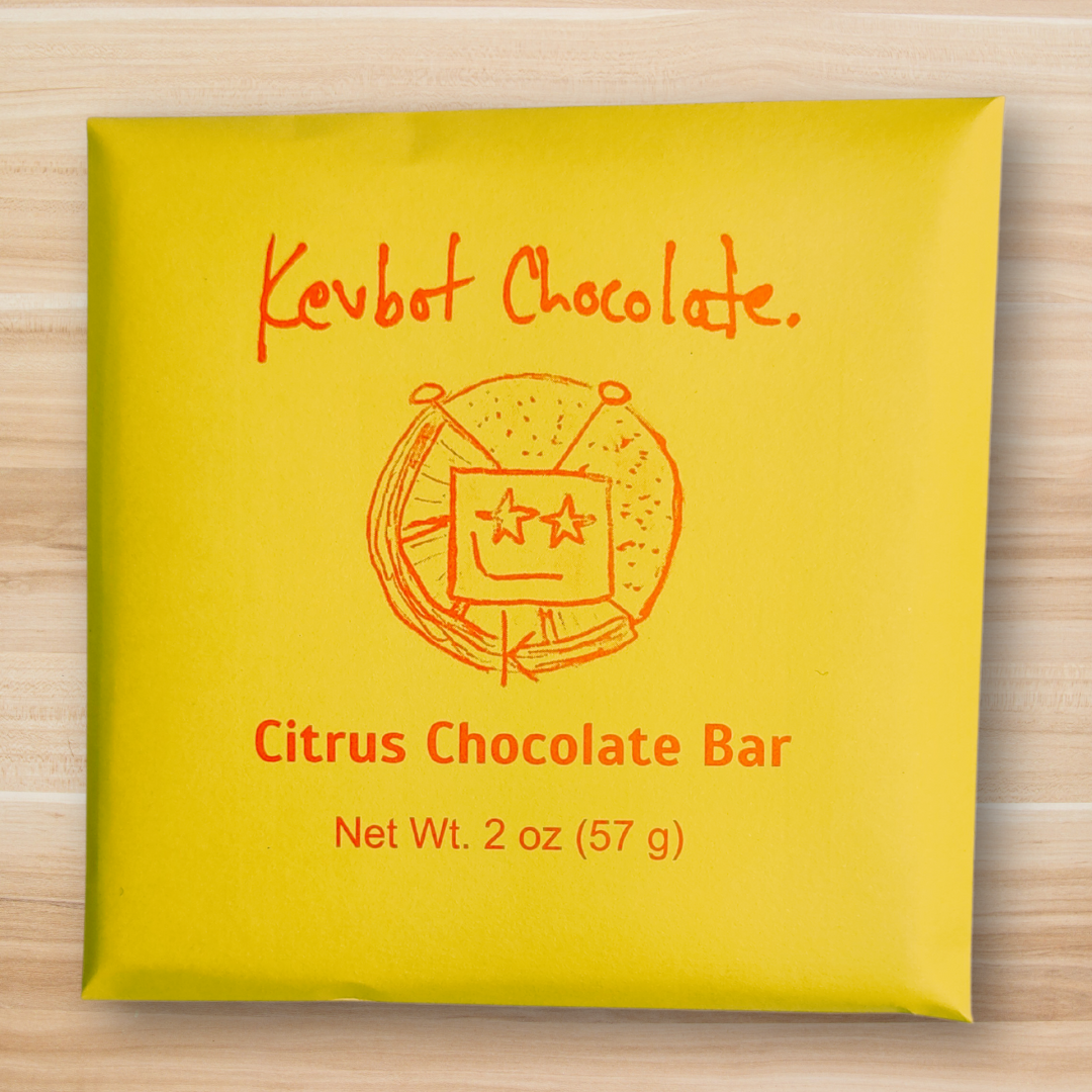 Citrus Dark Chocolate Bar