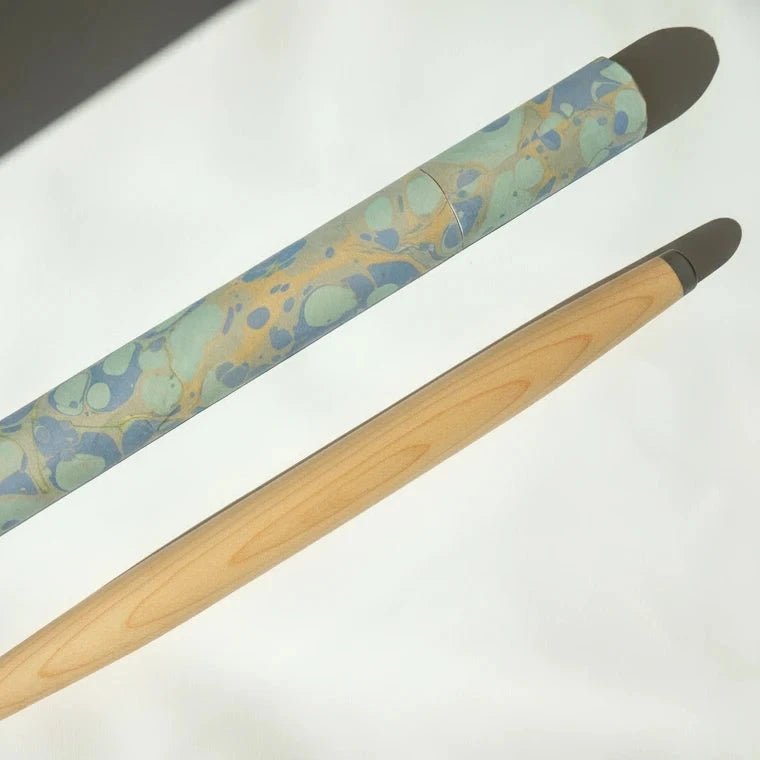 Ambrosia Maple Rolling Pin With Marbled Case