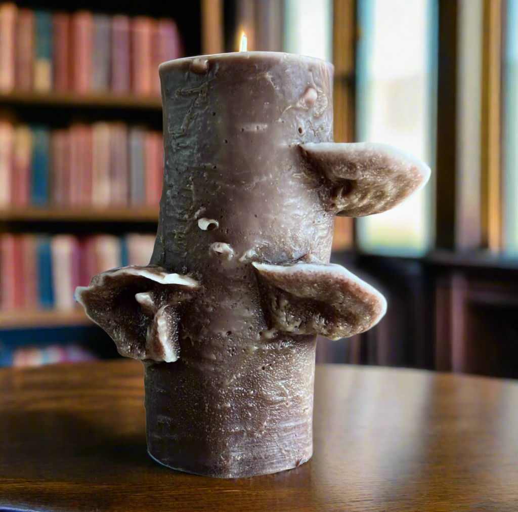 Birch Pillar Candle