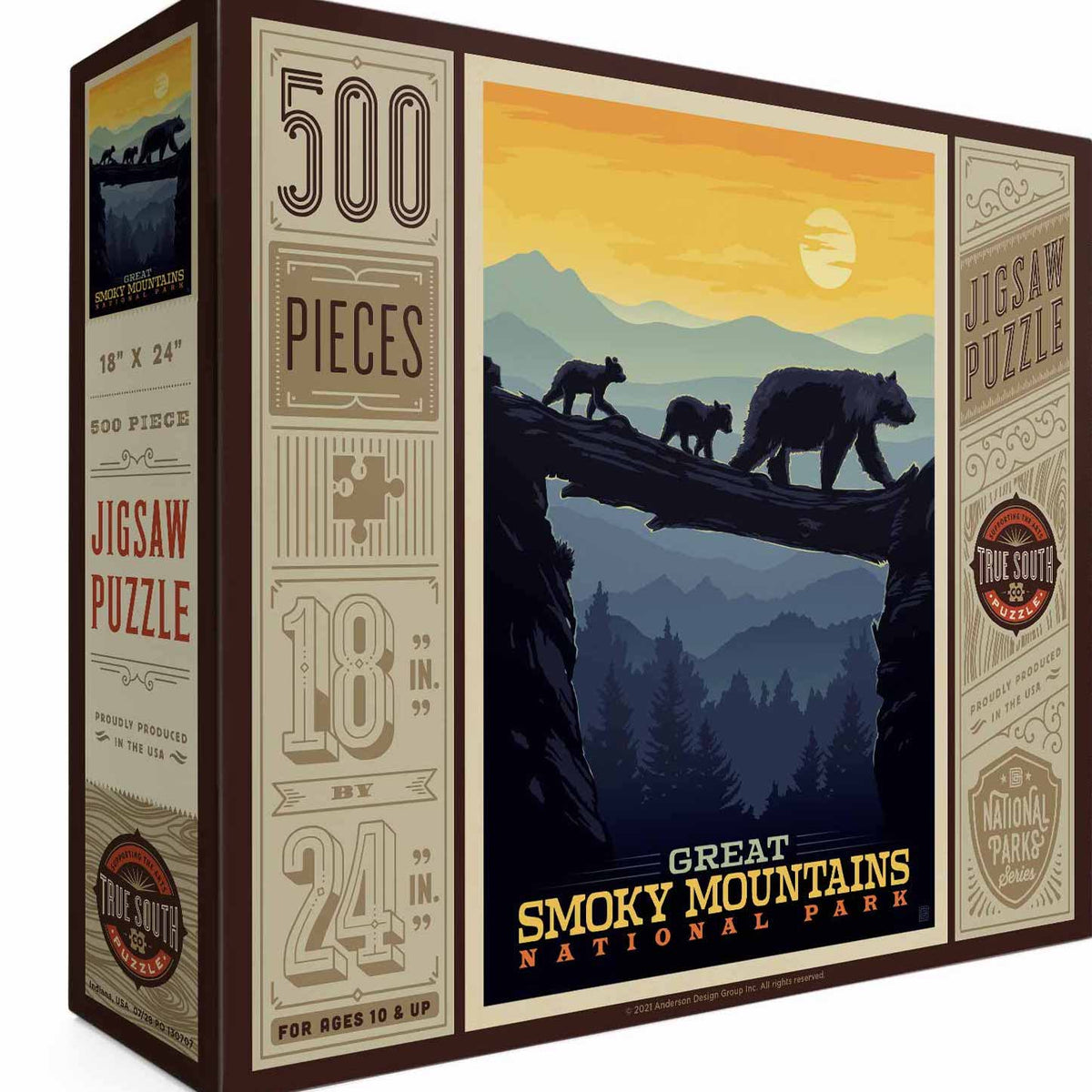 Great Smokey Mountains Puzzle
