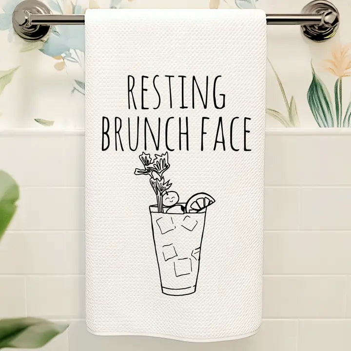 SALE: Resting Brunch Face Towel