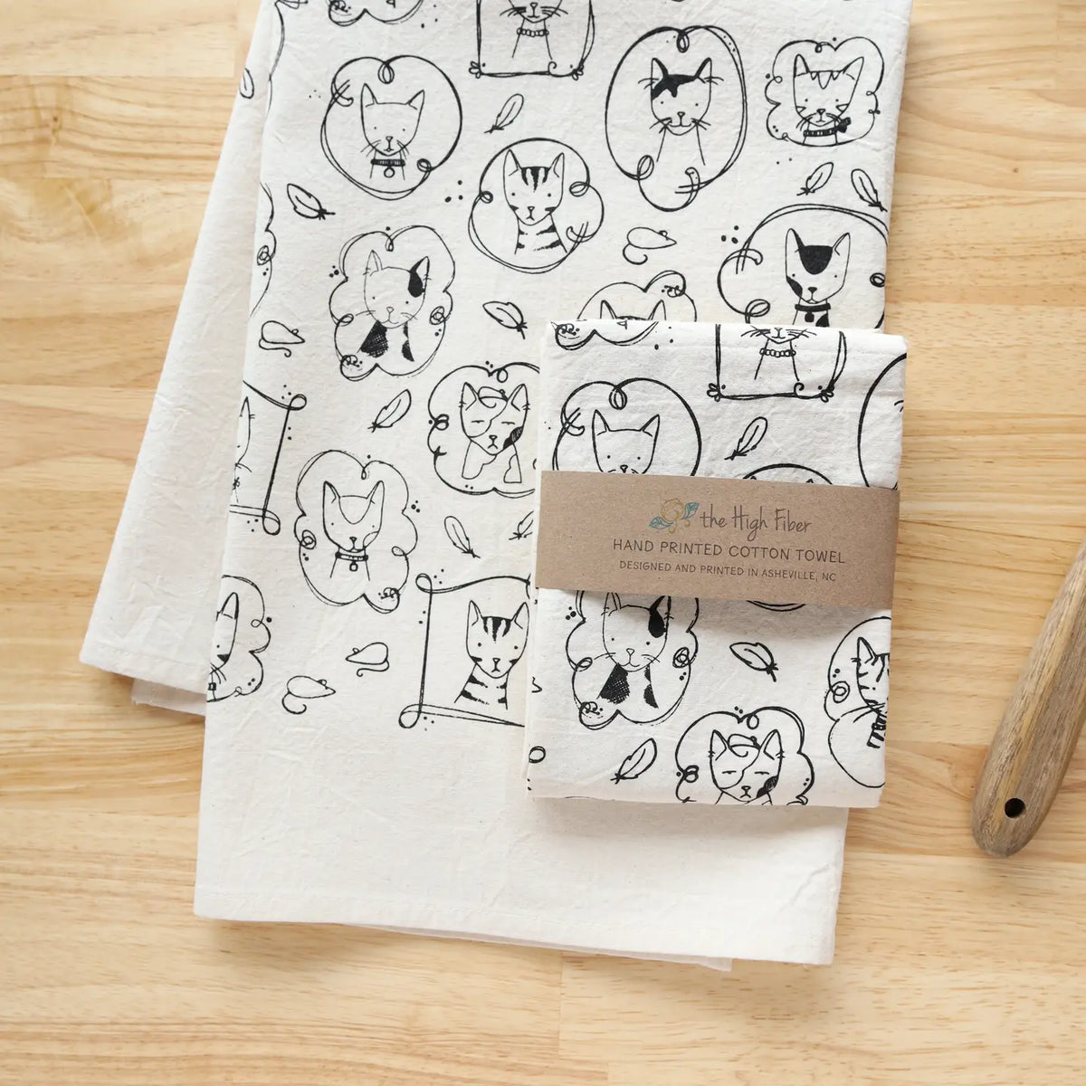 Cats Tea Towel