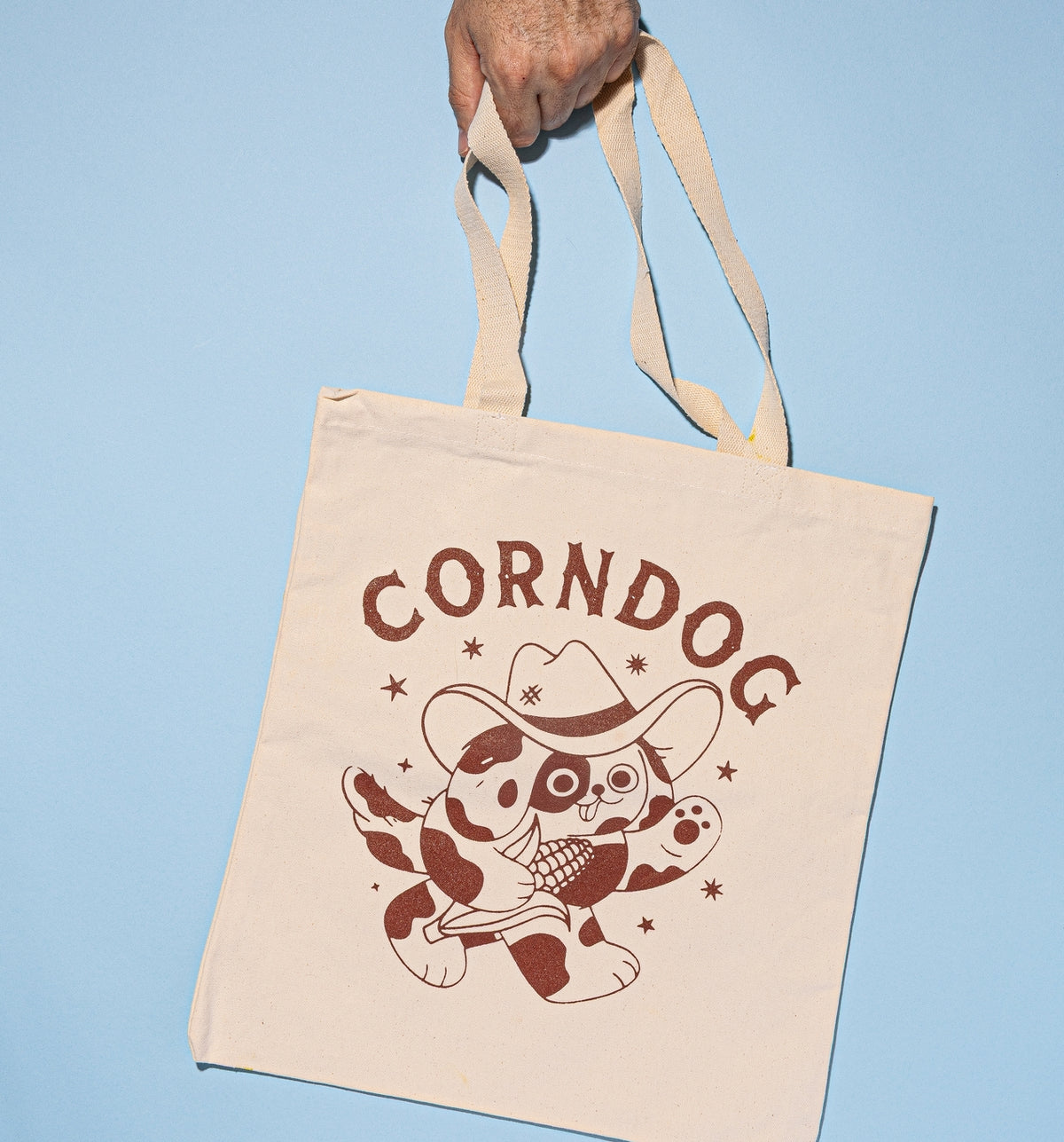 Corn Dog Tote Bag