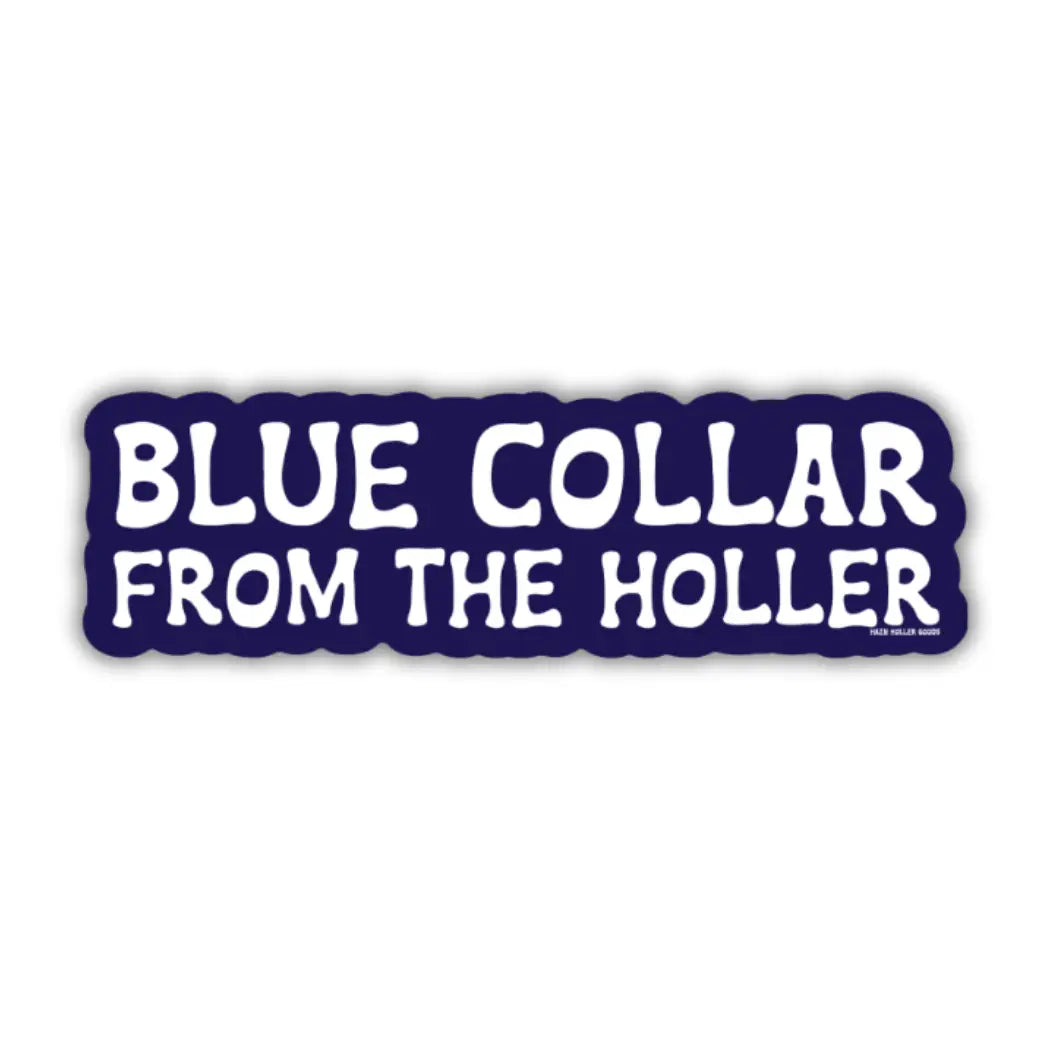 Blue Collar Sticker
