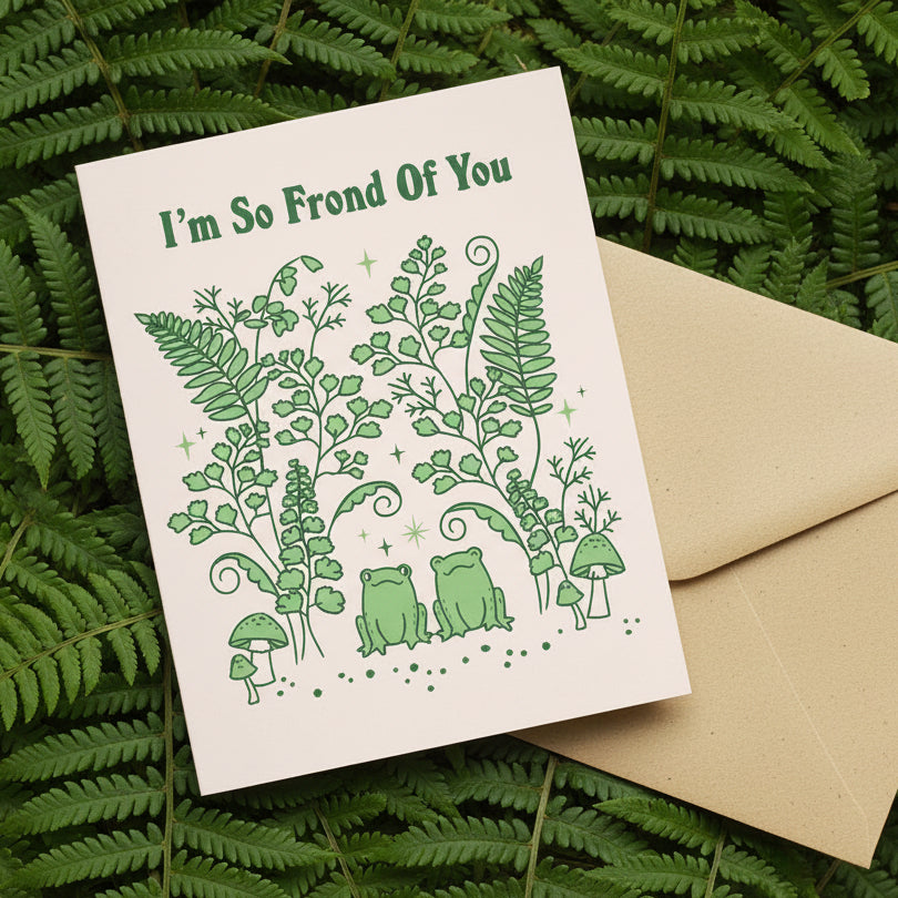 Frond of You Card