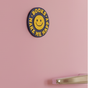 Books Make Me Happy Magnet