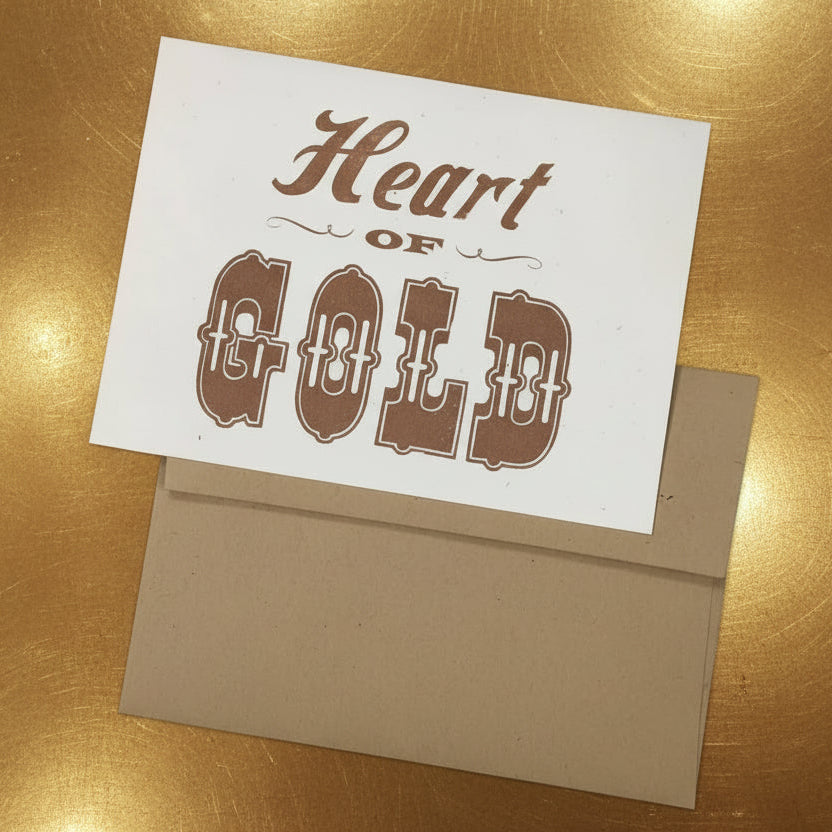 Heart of Gold Card - Woodshed: An Appalachian Joint