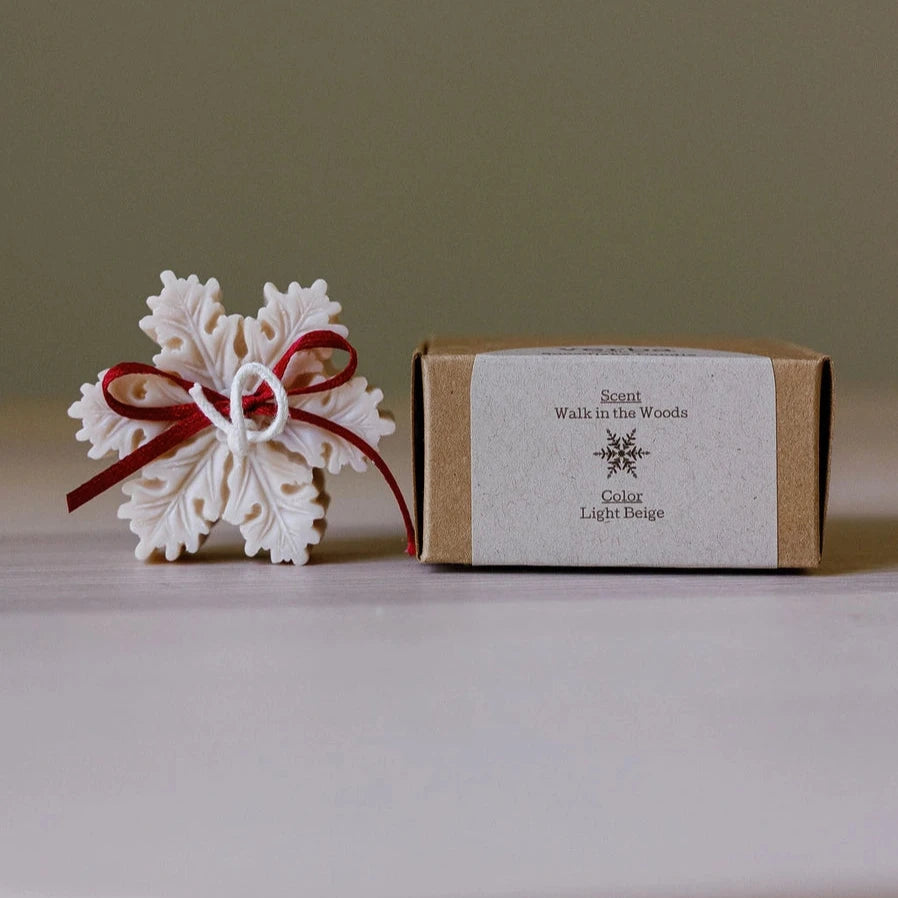 Snowflake Candle