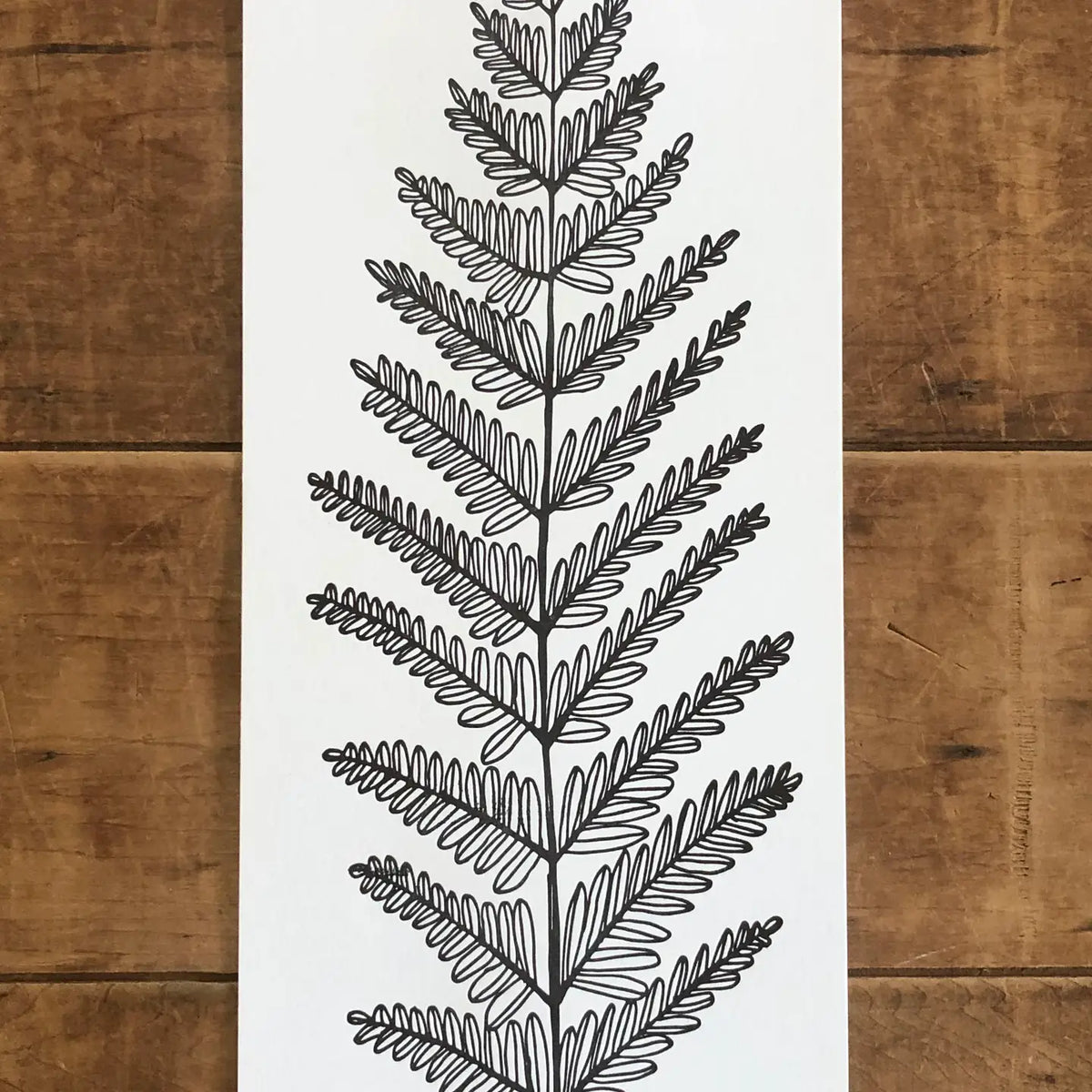 Leafy Fern Print