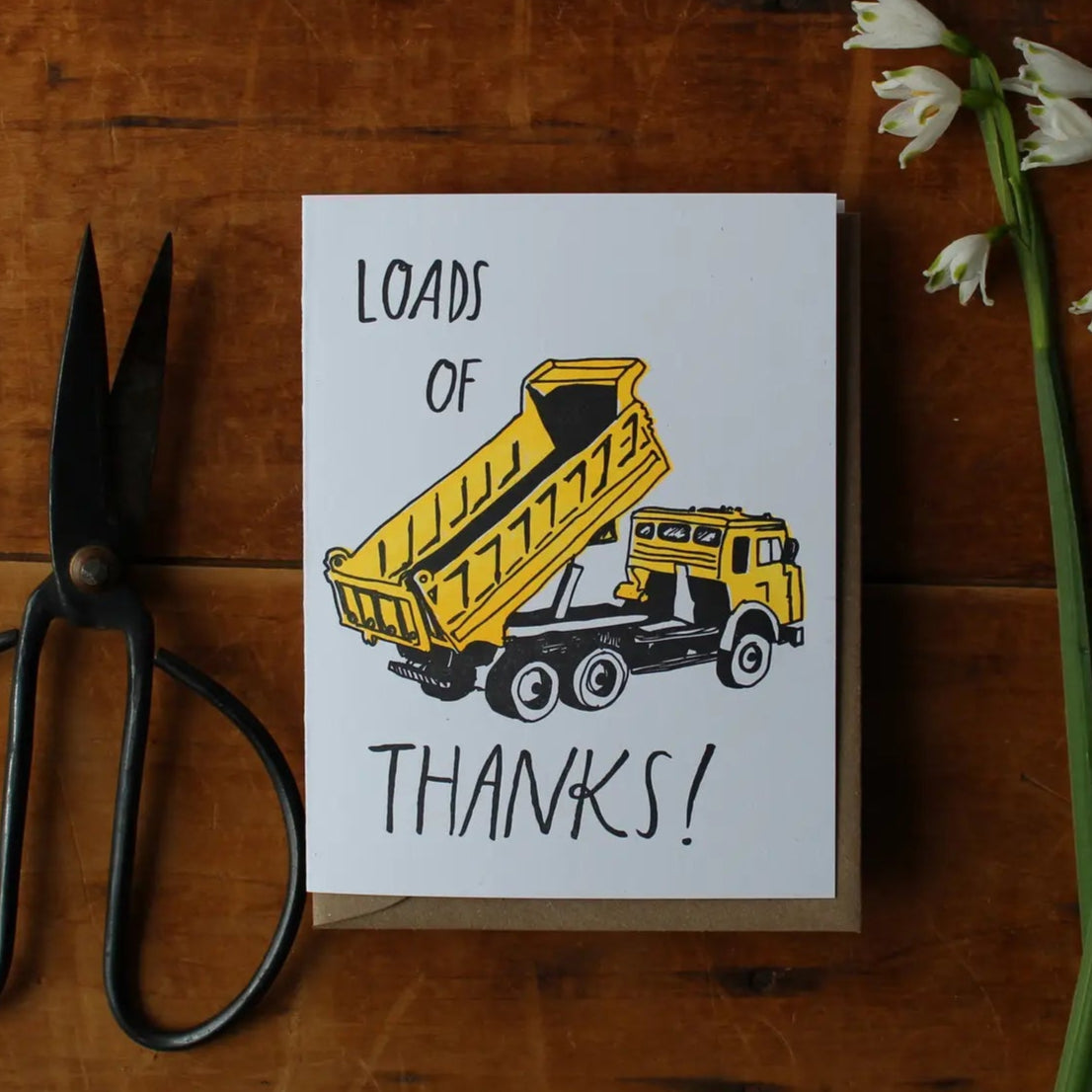 Loads of Thanks Card