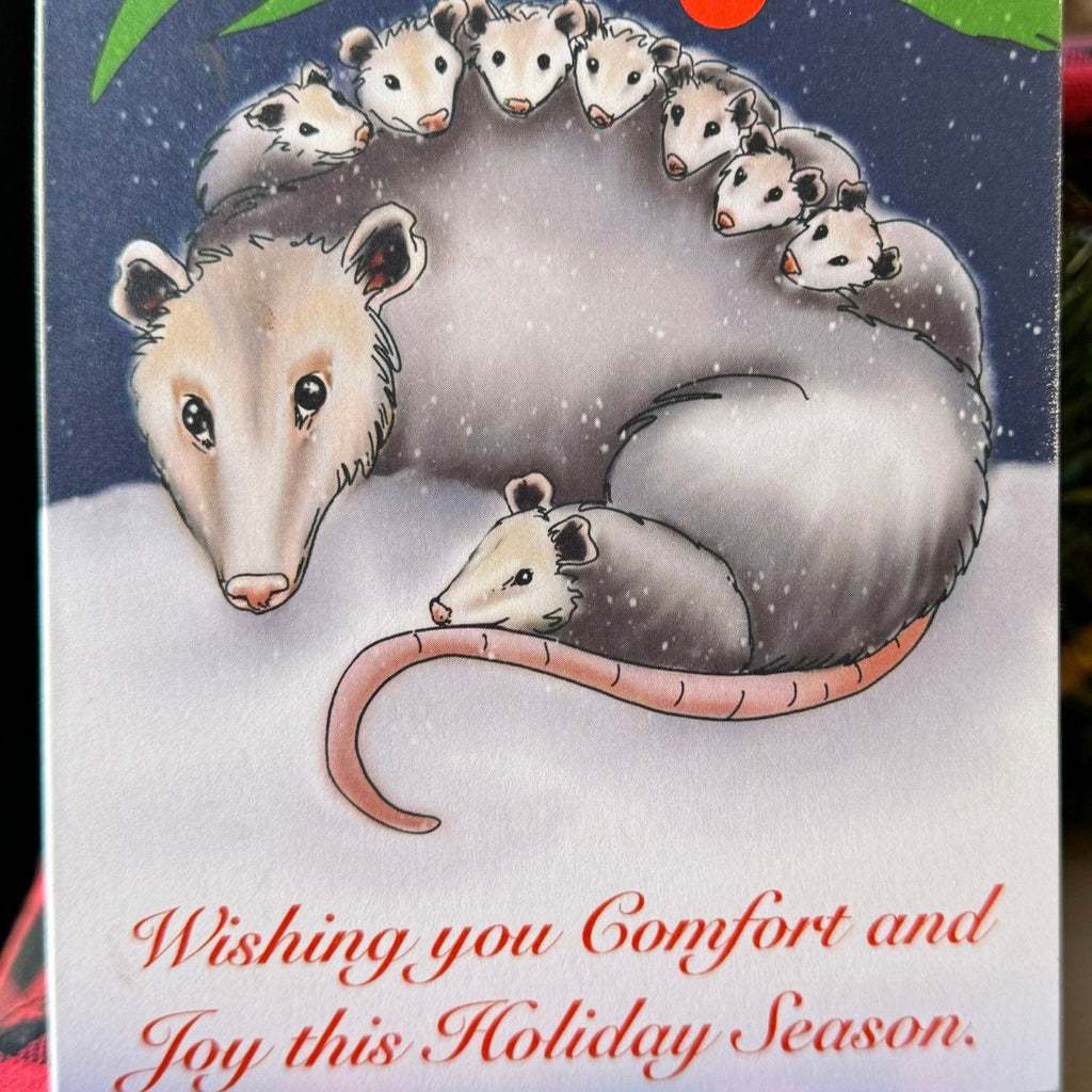 Mama Possum Christmas Card