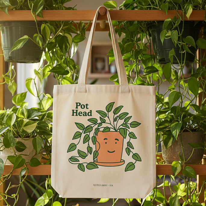 Pot Head Tote Bag