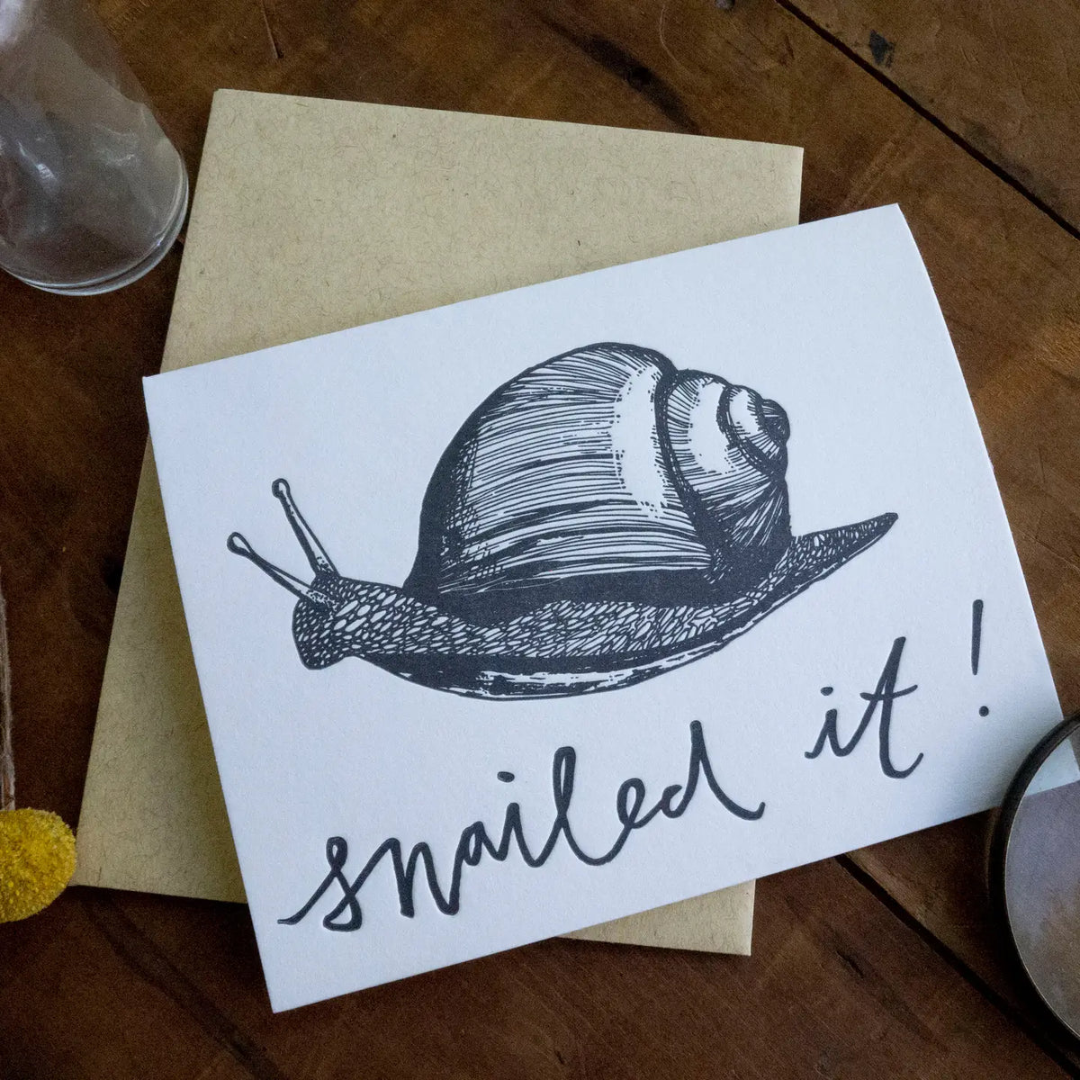 Snailed It Card
