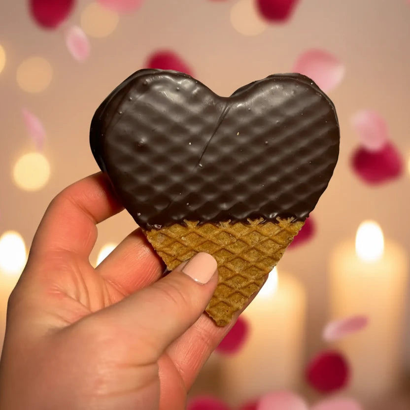 Stroopwafel Heart
