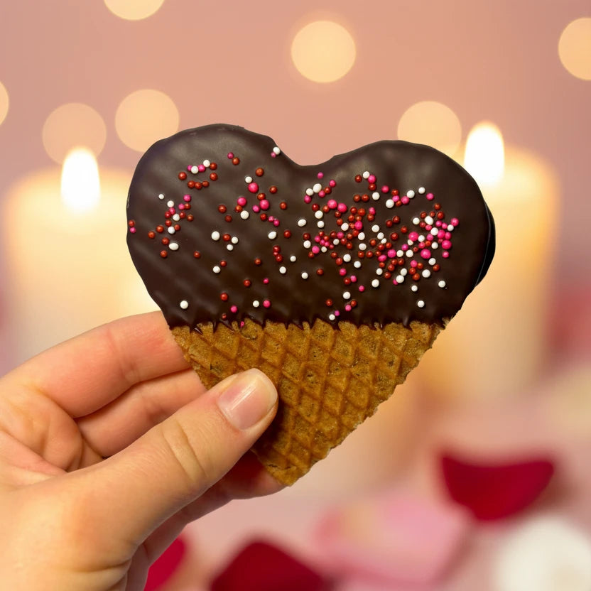 Stroopwafel Heart