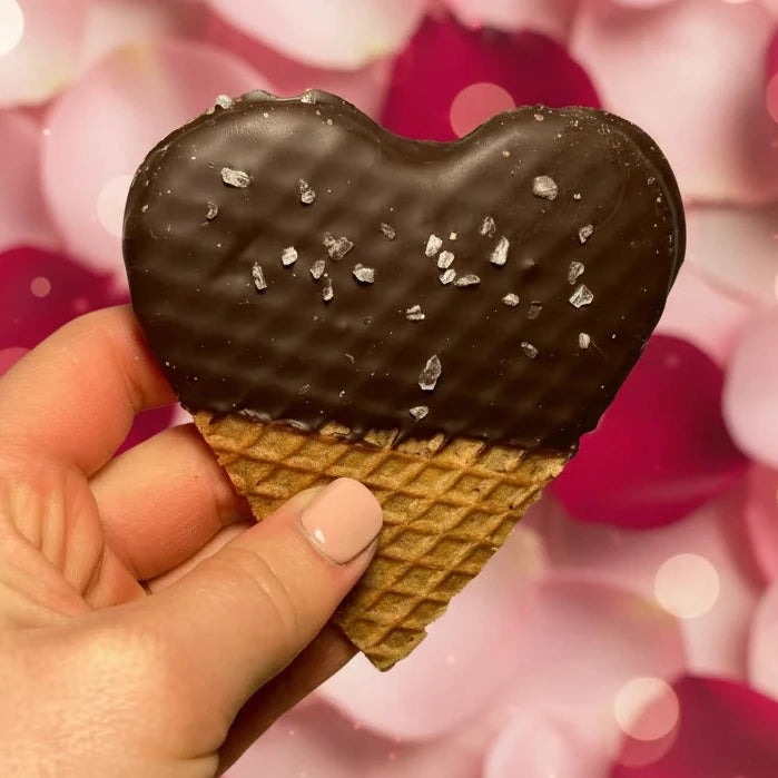 Stroopwafel Heart