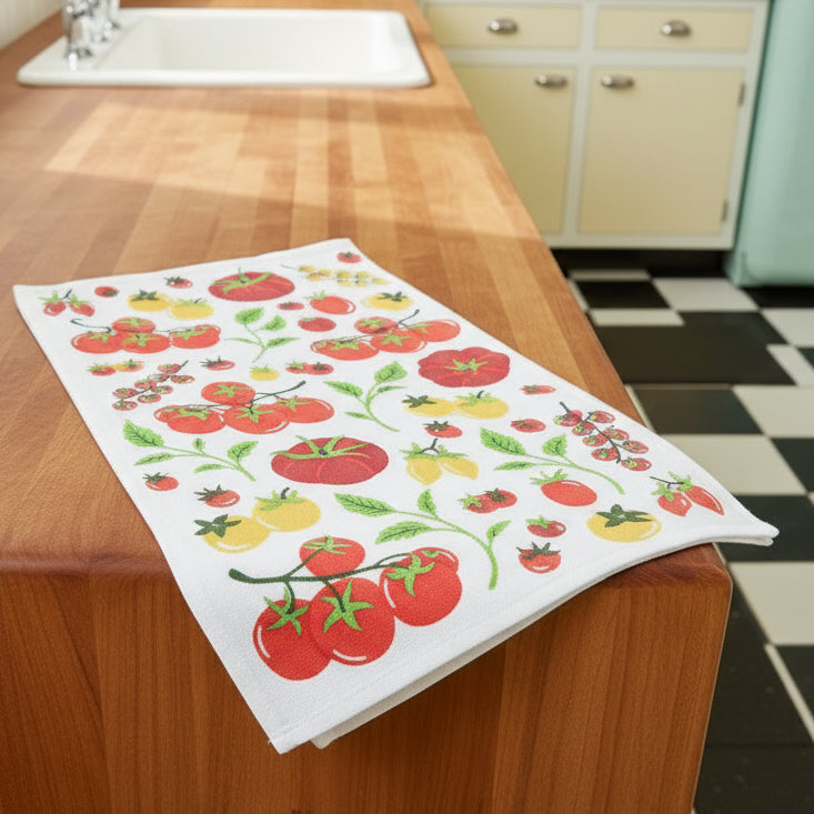 Tomatoes Tea Towel