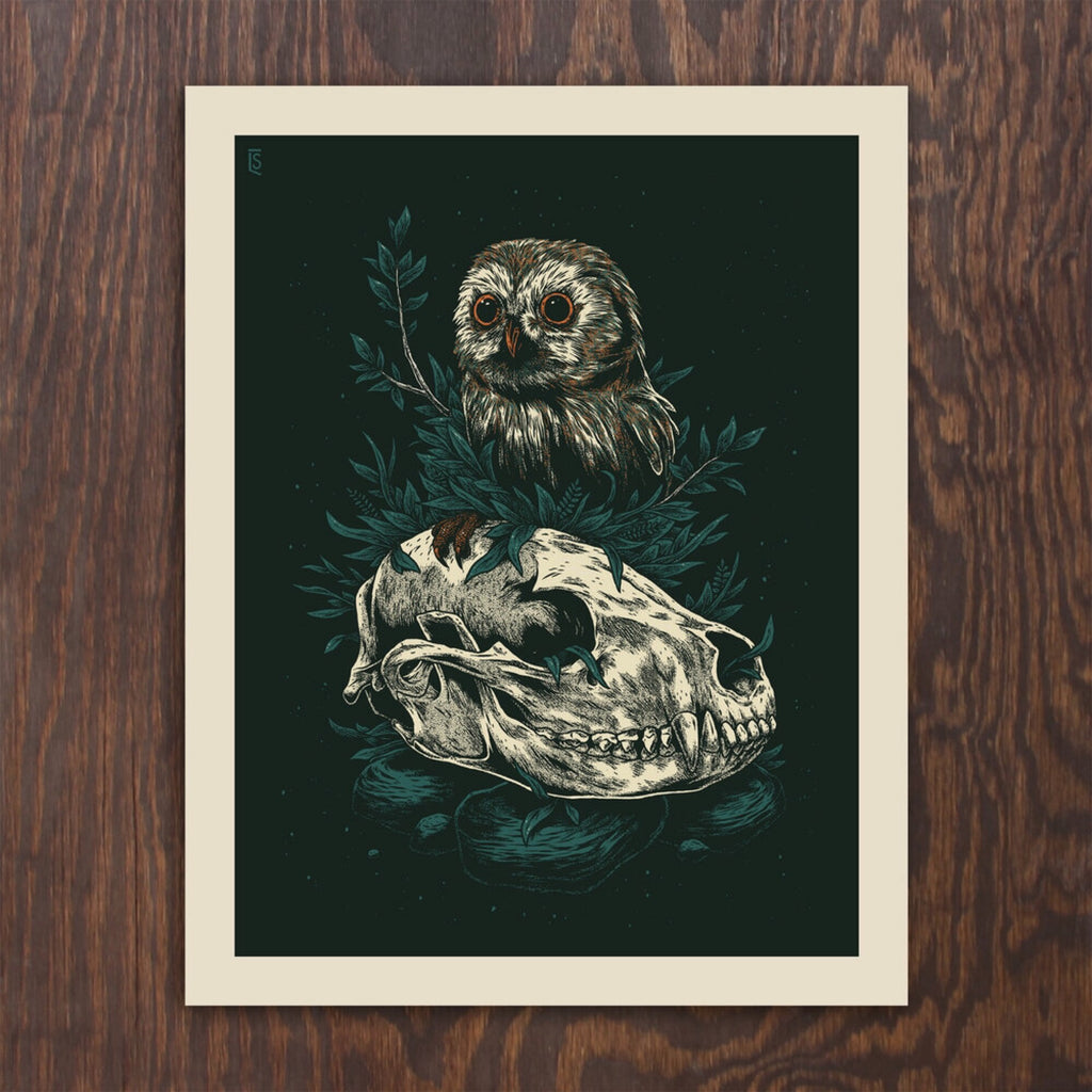 Something In The Woods Print